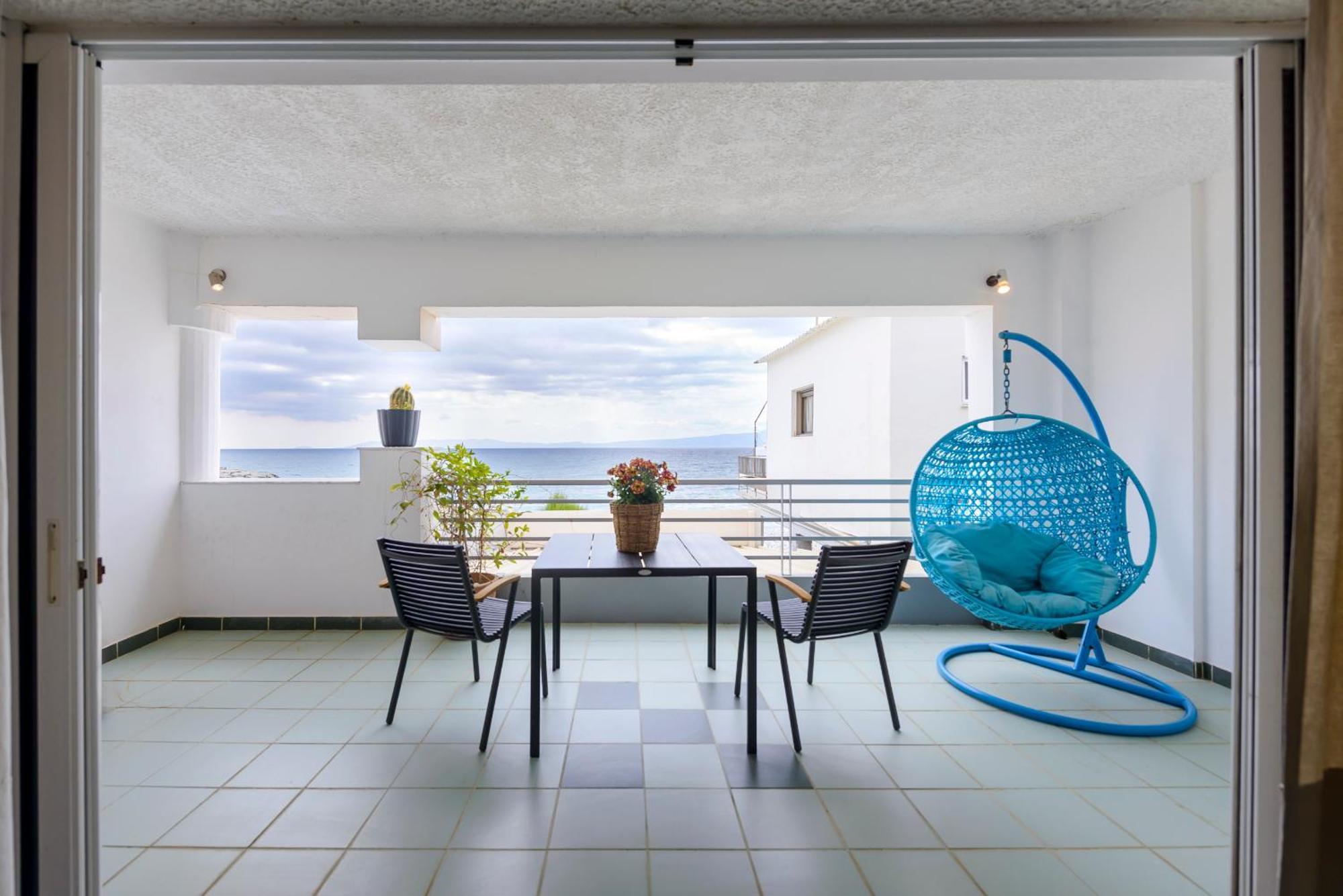 Апартаменты Agali 1 Mesonet In Front Of The Sea Акрогиали Экстерьер фото